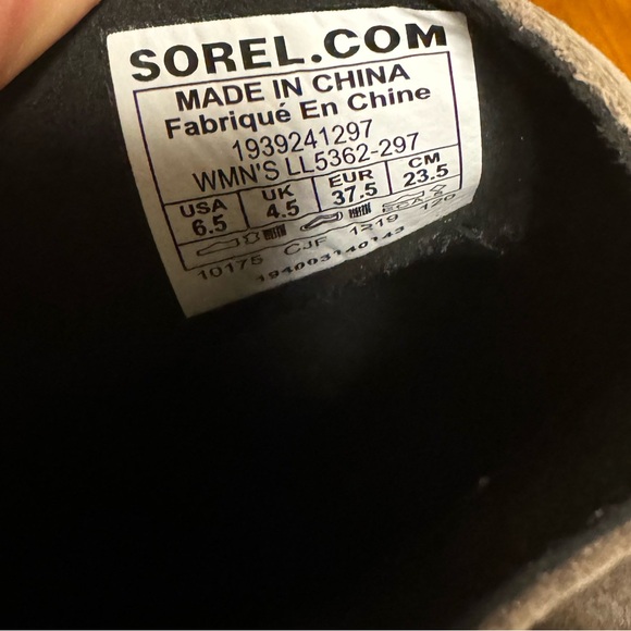 Sorel Joan of Arctic Wedge Il Zip Booties - Like New - Picture 3 of 9